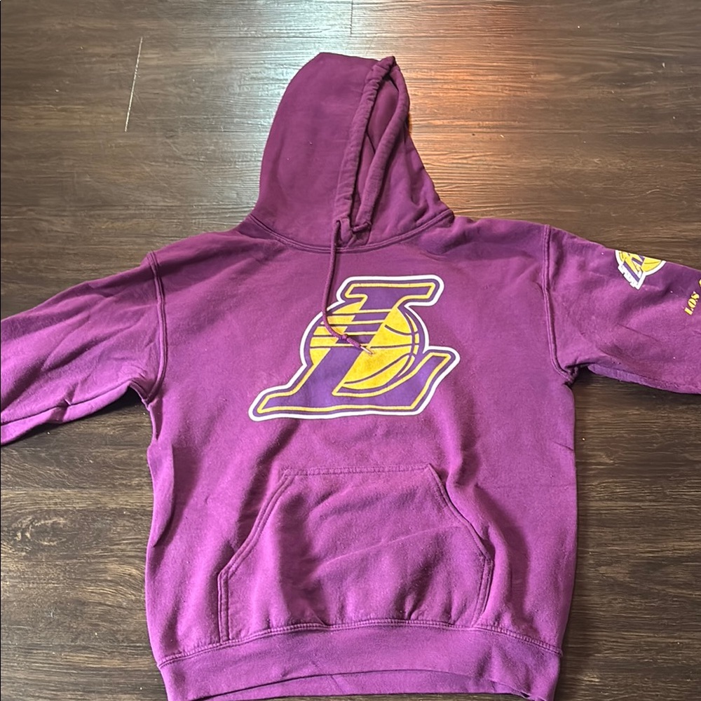 NBA Purple and Yellow Hoodie